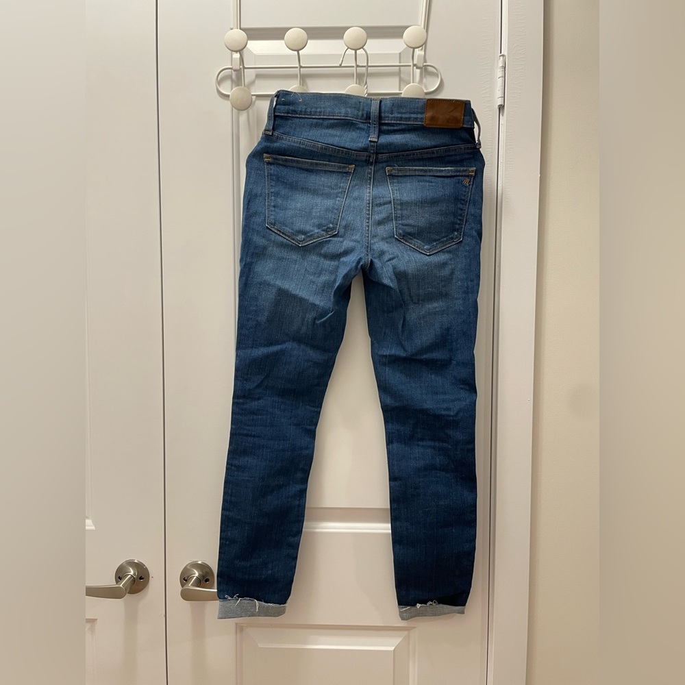 Madewell Blue Skinny Jeans, Midrise, Size 25